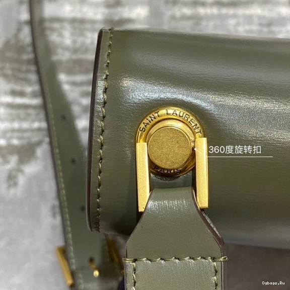 LOULOU LEATHER SMOOTH IN SATCHEL YSL CARRE 0801